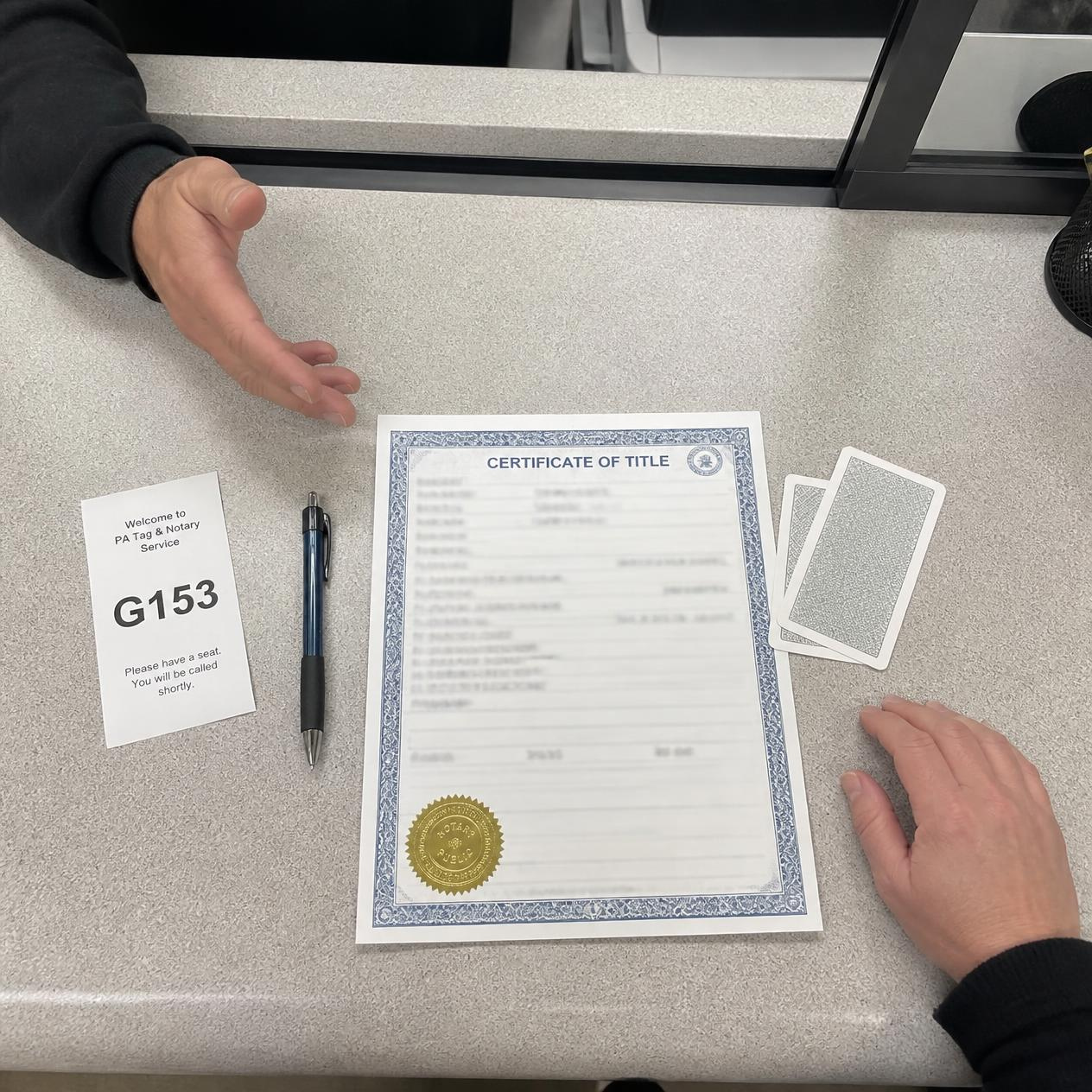 Pennsylvania Bill of Sale: Notarized Title, 20-Day Filing and Inspection Rules