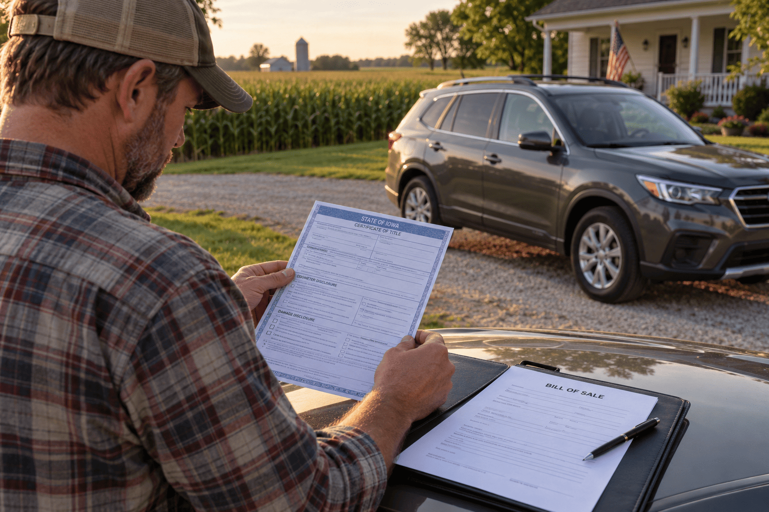 Iowa Bill of Sale: What Buyers and Sellers Should Include