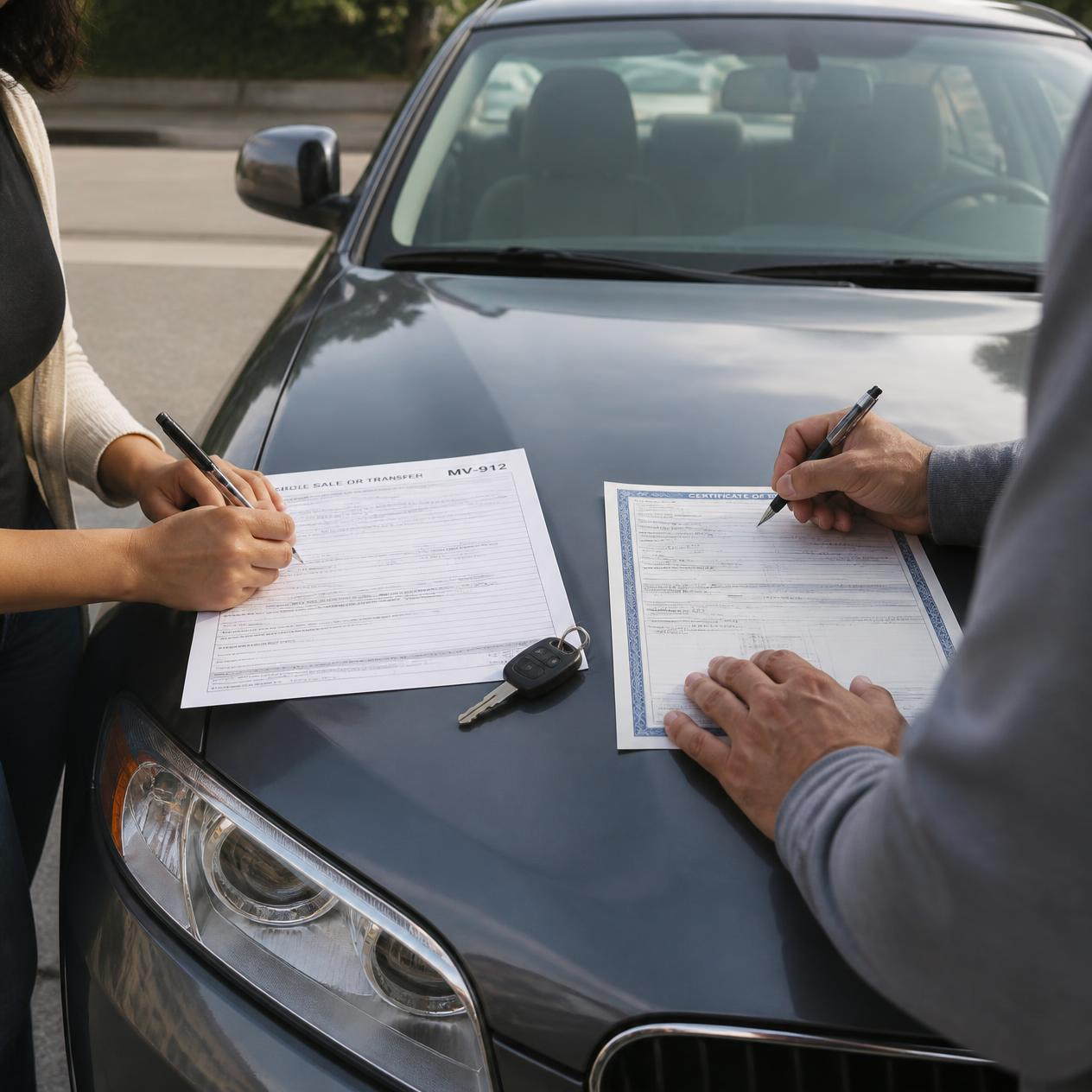 New York Bill of Sale: MV-912, Tax, Plates and Deadlines